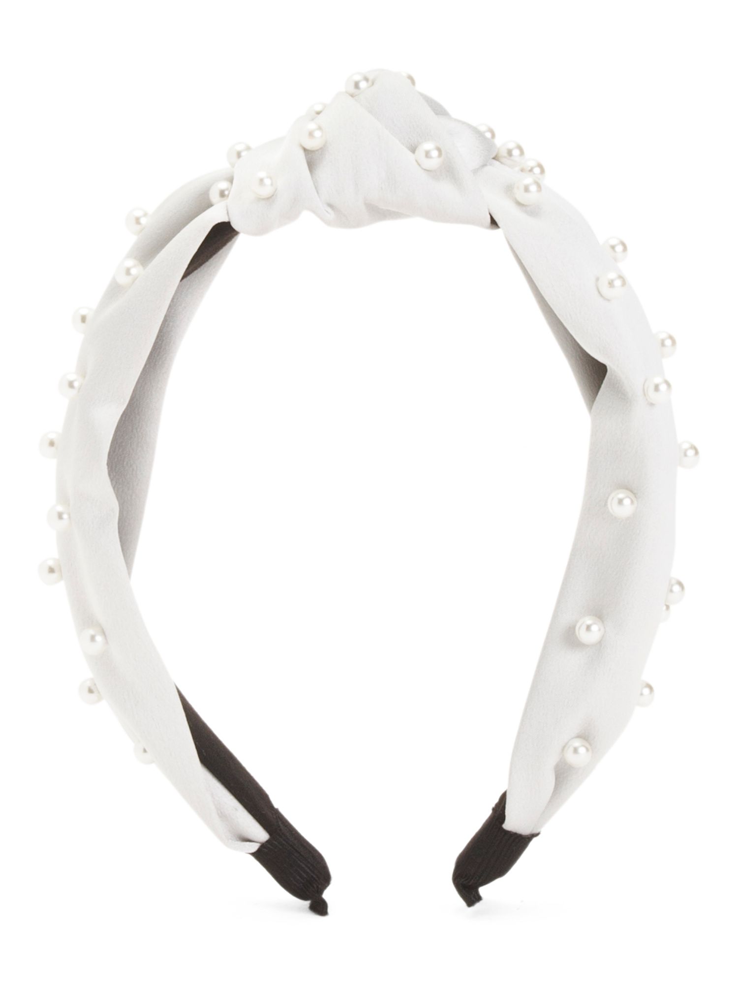 Faux Pearl Trim Headband | TJ Maxx