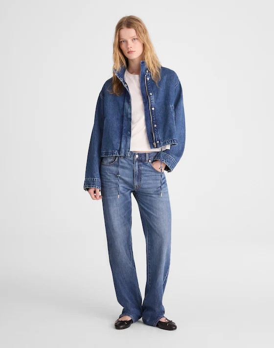 Denim Crop Field Jacket | Madewell