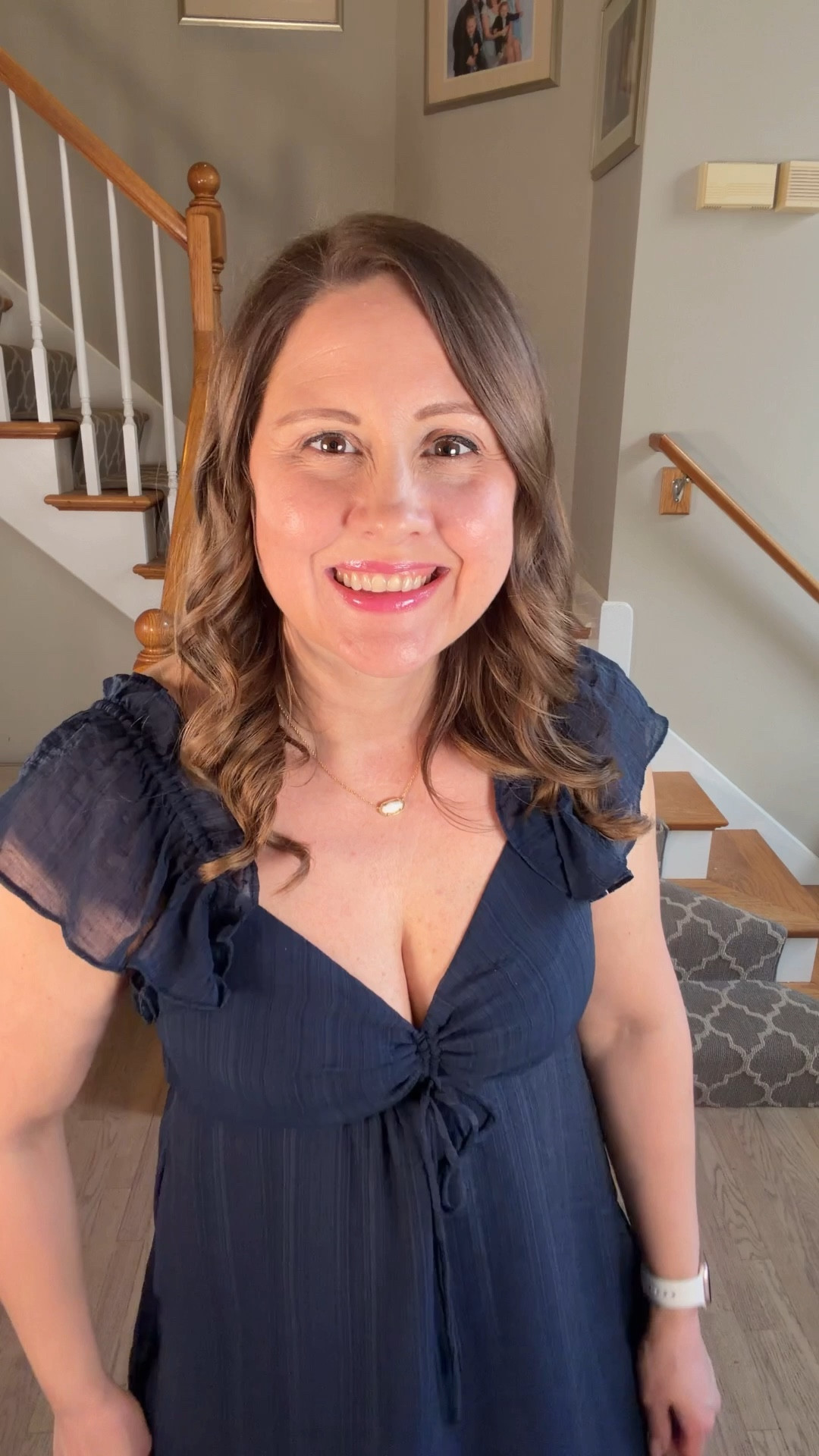 This navy flutter sleeve mini dress is one of those effortless throw-on-and-go pieces 💙✨ and I’m obsessed!!

The fit is so flattering, the flutter sleeves give it that soft, feminine touch, and the adjustable neckline lets you customize the fit just how you like 🙌

It also comes in so many cute colors + prints… and right now it’s 40% OFF which makes it even better 👏 such a good find for spring and summer!!

Perfect for everything from errands to dinner out — just add sandals or sneakers and you’re set 💫 linking it here before it sells out!!

#LTKStyle #LTKFinds #SpringStyle #SummerOutfits #DressSeason #SummerDress #AffordableFashion #MomStyle

#LTKootd #LTKSeasonal