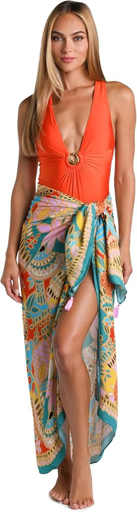Sunshine 79 Women's Standard Swimsuit Beach Cover Up Pareo | Amazon (US)