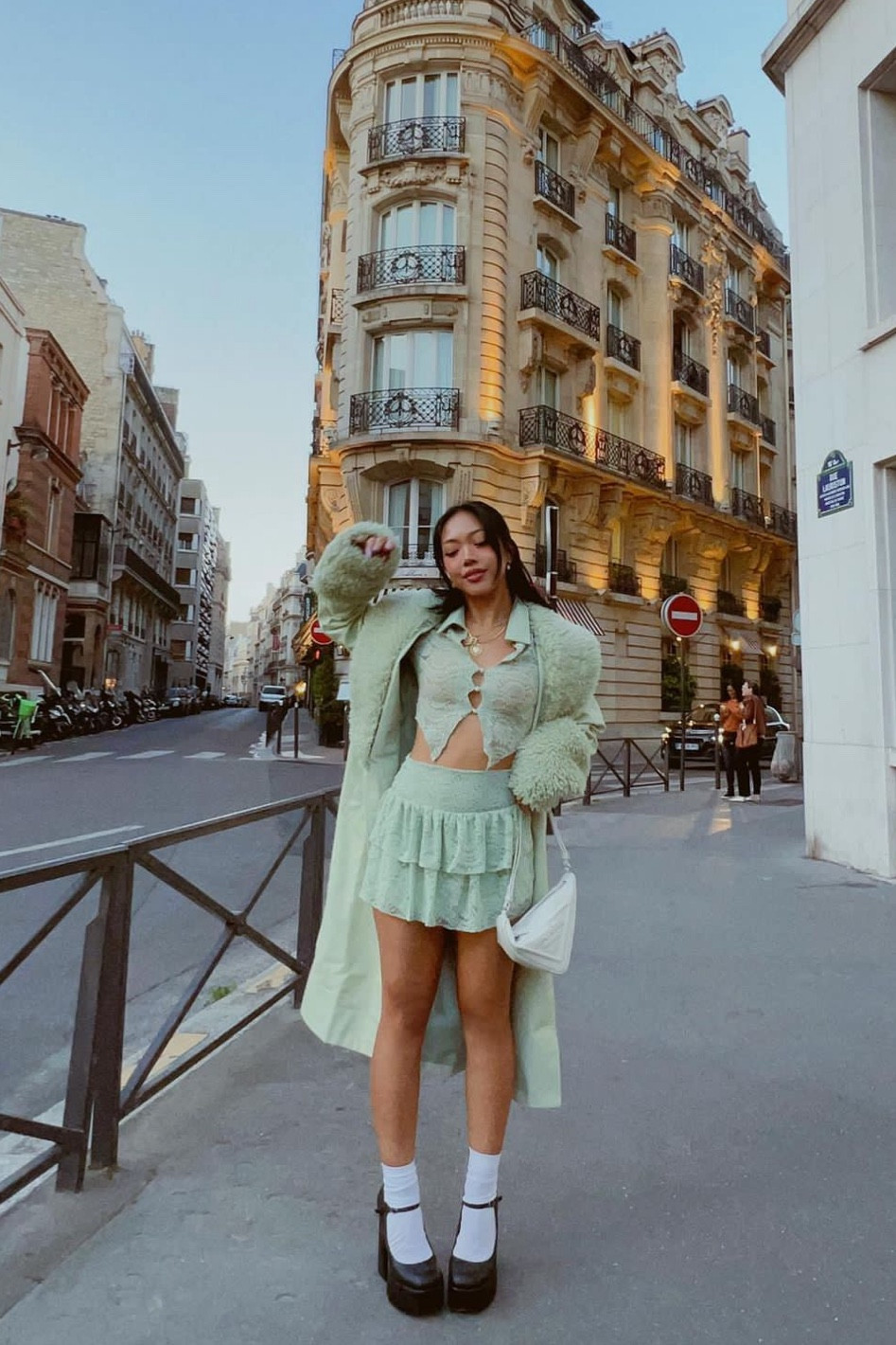 being called a pistachio was my fav catcall of the day. i appreciate the creativity sir. 💚

** im more of a sustainable shopper nowadays however I still wear old clothes from brands that I no longer support. I will cont to post the exact item even if it’s from fast fashion brands bc I understand that price point is a necessity for some, however will also link a similar, more sustainable option as well **