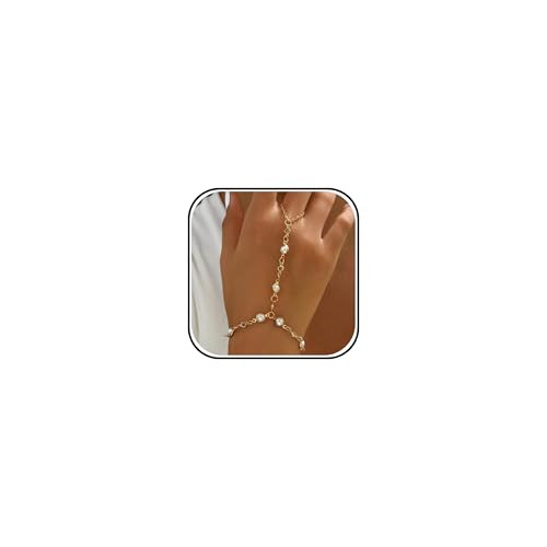 Hand Chain Bracelet Bracelet Femme for Women Summer Essentials Simple Finger Ring Bracelets Hand ... | Amazon (CA)