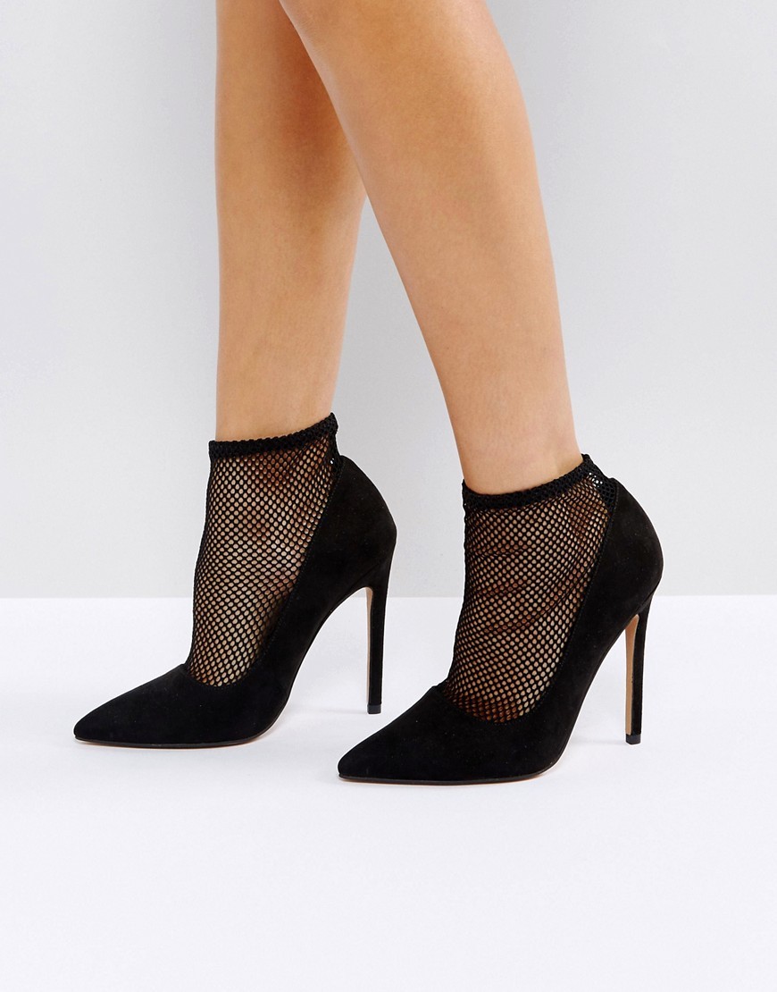ASOS POLISHED Sock High Heels - Black | ASOS US