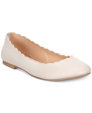 Esprit Odette Scalloped Ballet Flats Women's Shoes | Macys (US)