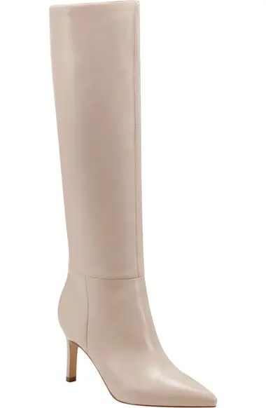 Marc Fisher LTD Georgiey Pointed Toe Knee High Boot (Women) (Narrow Calf) | Nordstrom