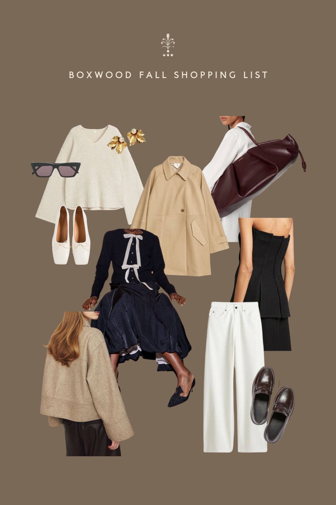 Classic fall favorites from net a porter, far fetch, and Freda Salvador loafers  