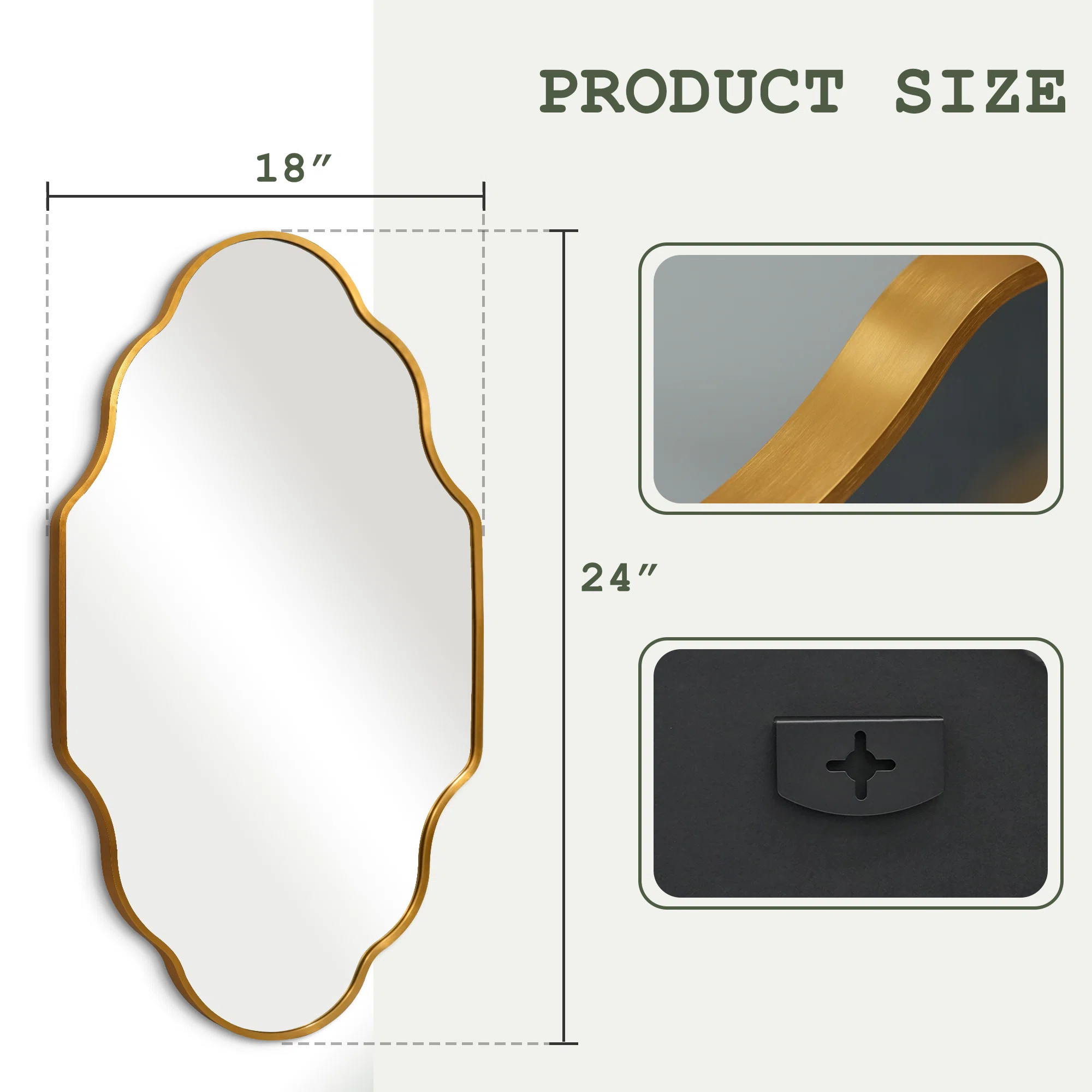 Metal Wall Mirror(Set of 2) | Wayfair North America