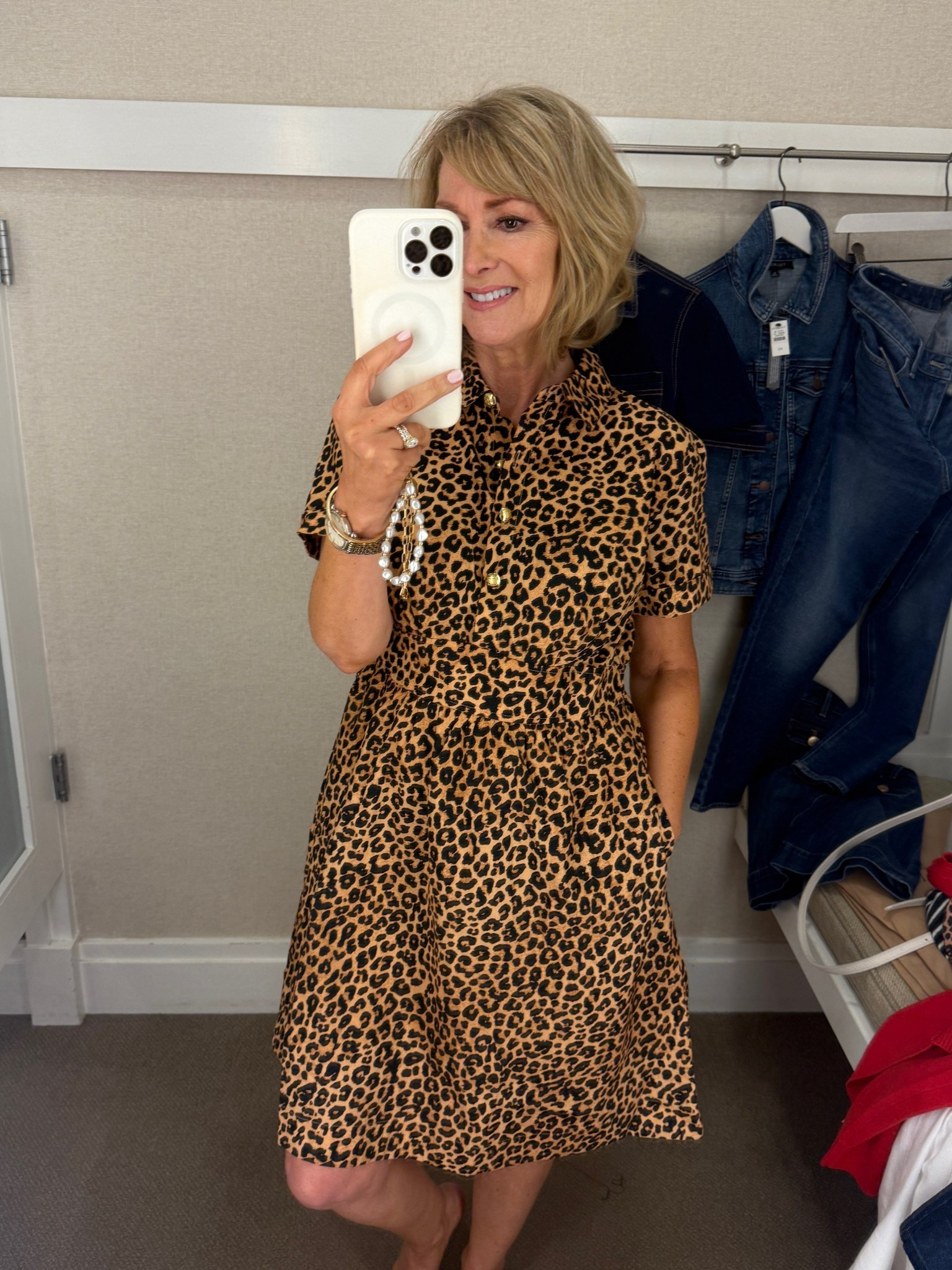 Gorgeous leopard for fall! Teacher dress, work dress or around town dress! 25% offf plus

#LTKOver40 #LTKSaleAlert