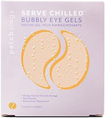 Patchology Serve Chilled Bubbly Eye Gels with Niacinamide - Hydrating Under Eye Patches for Dark Cir | Amazon (US)