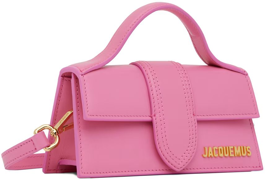 Jacquemus - Pink Le Papier ‘Le Bambino’ Bag | SSENSE