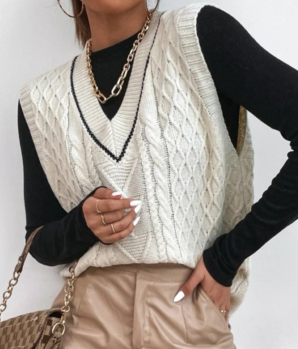 Recently purchased this sweater vest from SHEIN! 

#LTKstyletip #LTKfit #LTKHoliday