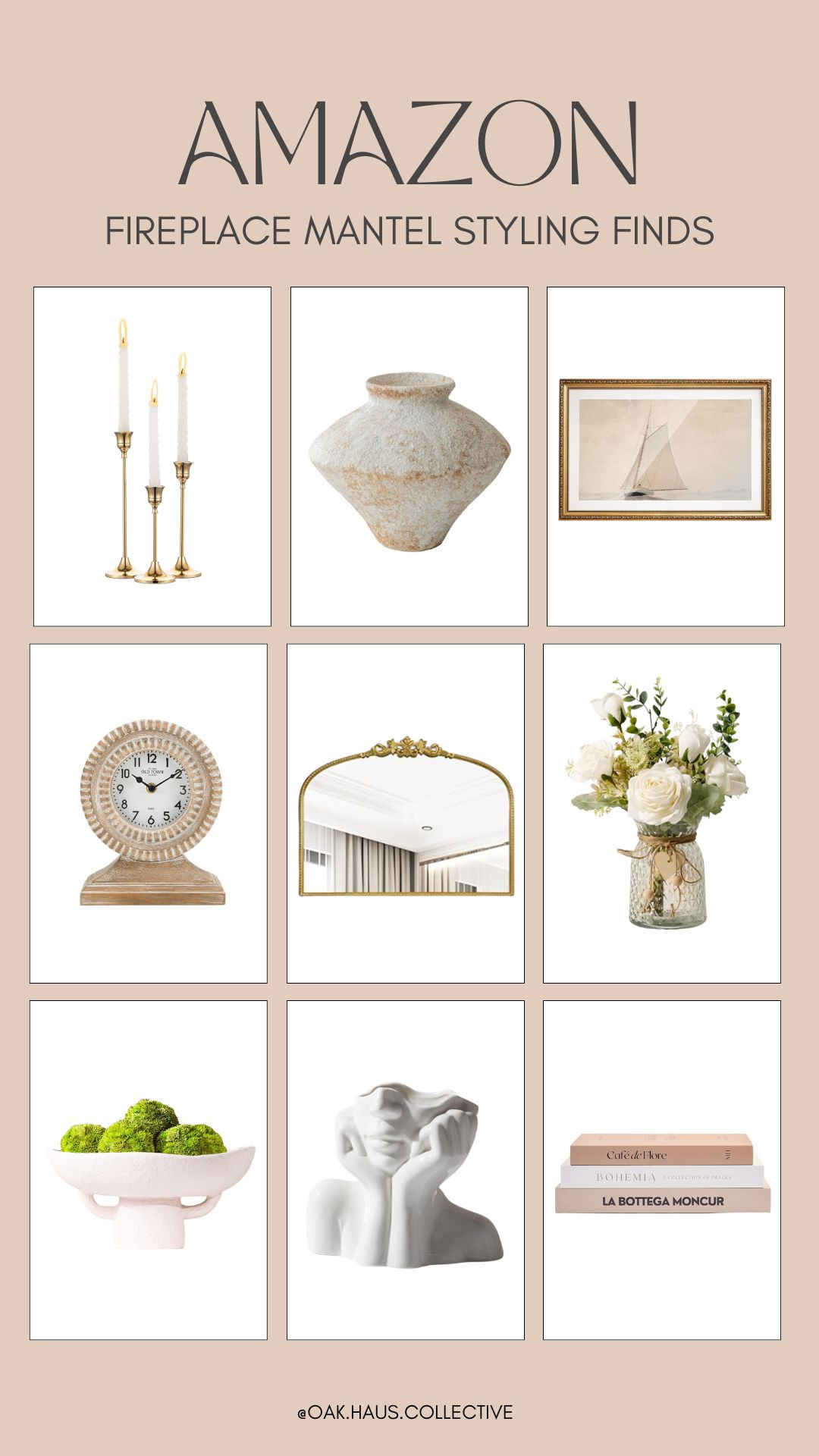 Amazon Fireplace Mantel Styling Finds #amazon #amazonhome #fireplace #mantel #shelfstyling #homedecor 

 #LTKHome #LTKFindsUnder100 #LTKStyleTip