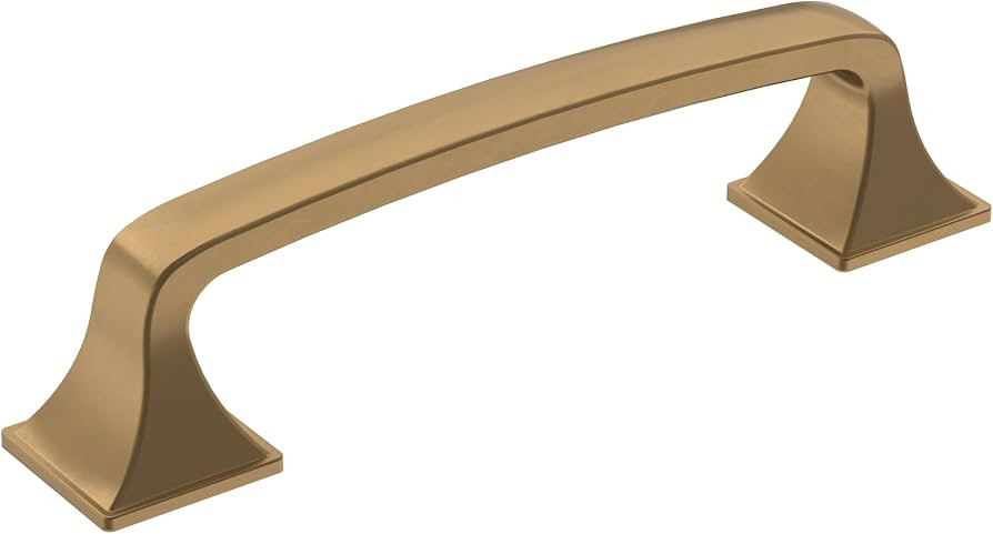 Amerock 3-3/4" Ville Champagne Bronze Drawer Pull | Amazon (US)