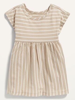 Printed Short-Sleeve Jersey-Knit Dress for Baby | Old Navy (US)