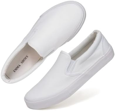 Emma Shoes Low-Top Slip Ons Women's Fashion Sneakers Casual Canvas Sneakers for Women Comfortable... | Amazon (US)