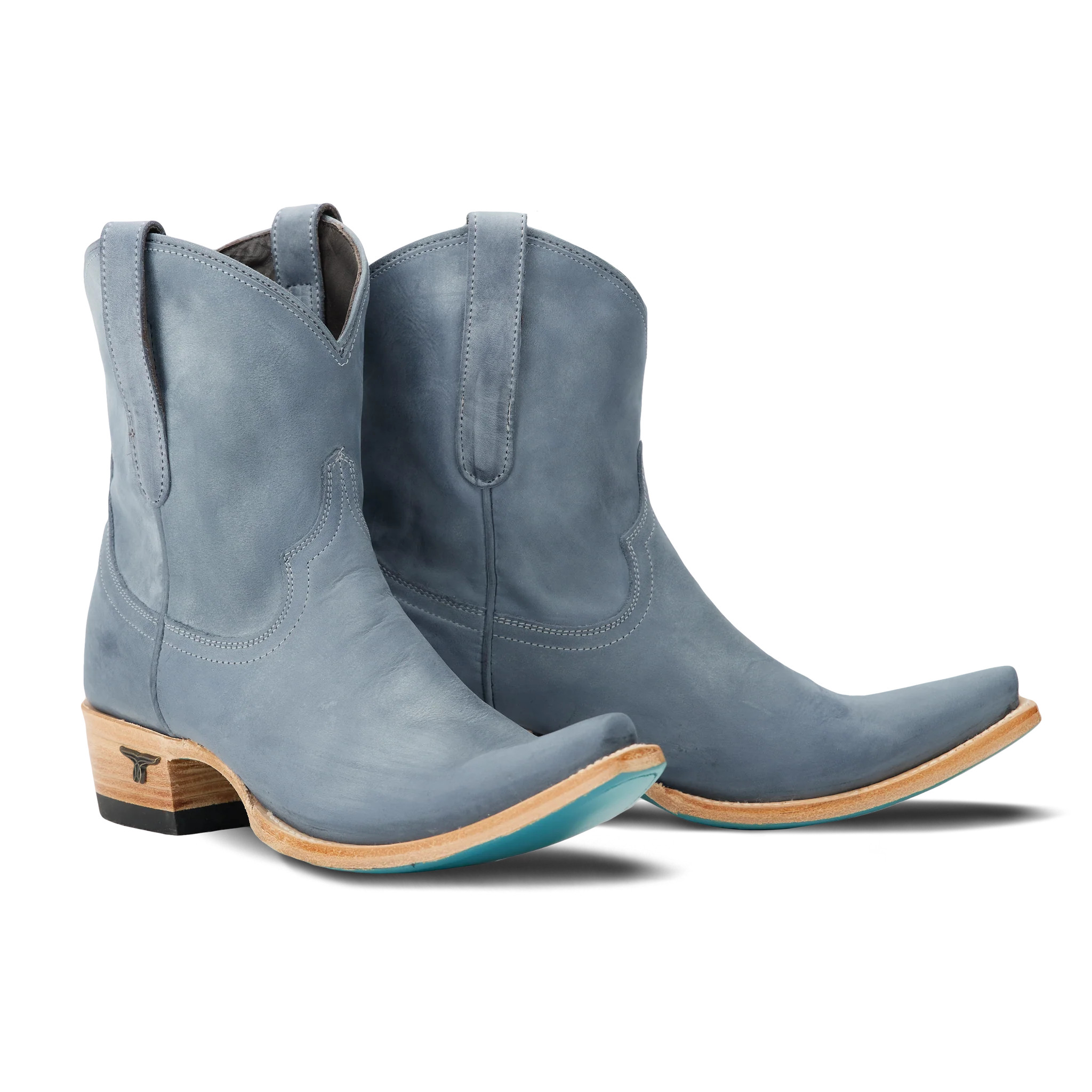 Emma Jane Bootie - Washed Denim | Lane Boots