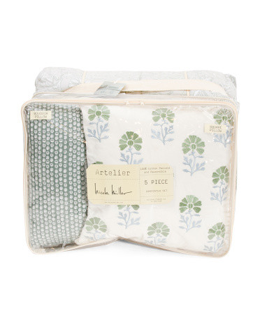 5pc Paisley Cotton Comforter Set | TJ Maxx