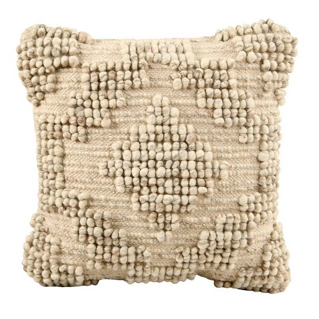 Better Homes & Gardens Aztec Cream Decorative Pillow | Walmart (US)