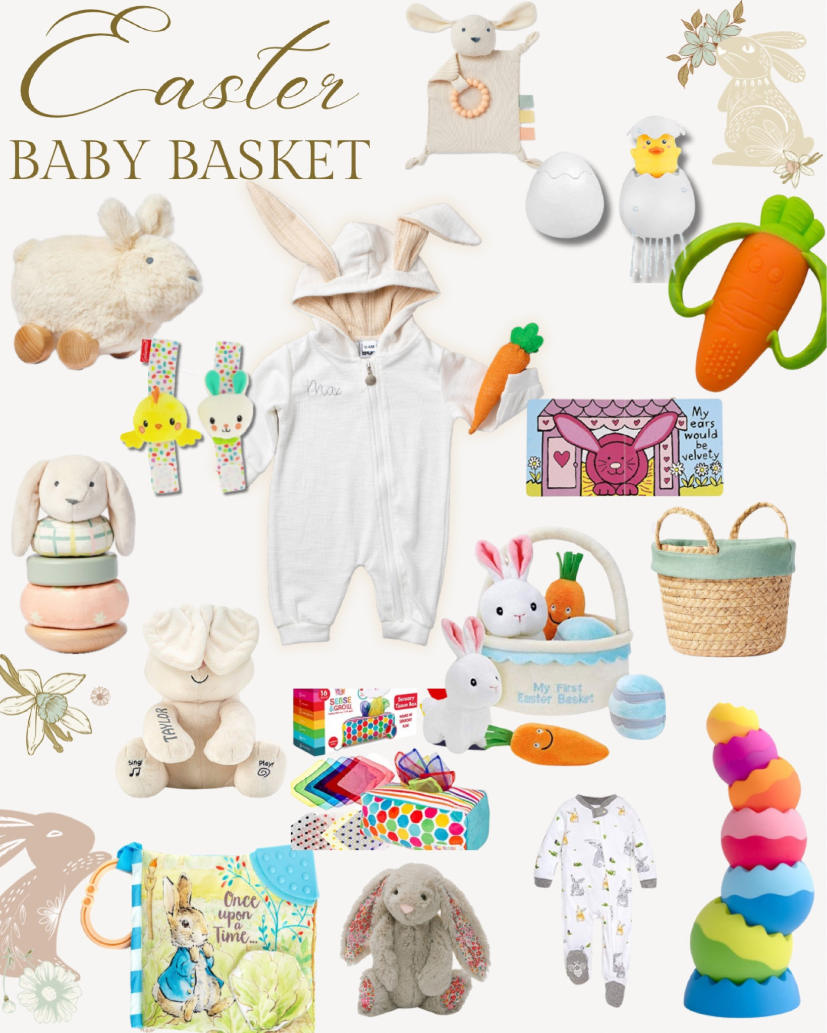 Baby’s first Easter Basket Inspo for your little one! #Easter #EasterBasket #Babysfirsteaster

#LTKfindsunder50 #LTKbaby #LTKSeasonal