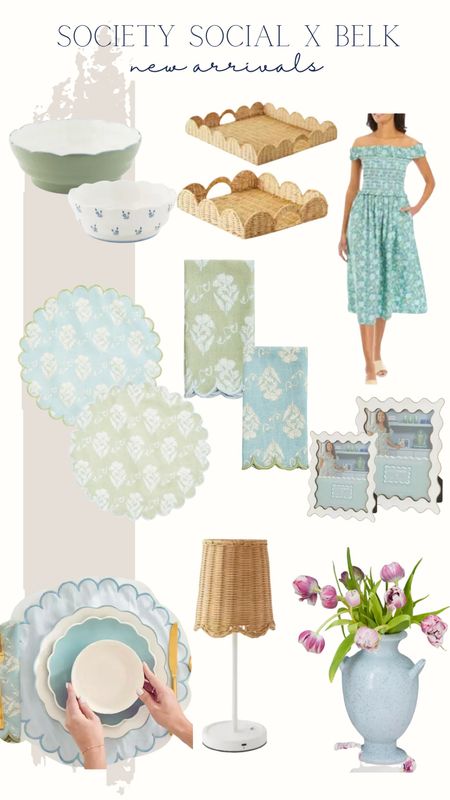 So excited for this new collaboration! The Society Social x Crown Ivy collection at Belk is live and it is SOO good!! Plus everything is currently 30% OFF when you tap the code: LUCKYYOU 🙌🏻 I’m loving these preppy home pieces like the wicker trays, table lamps and wavy picture frames!! 😍 plus get free shipping when you add $99+ to your cart. High sellout risk! Don’t wait to shop!

#LTKsalealert #LTKhome #LTKfindsunder50