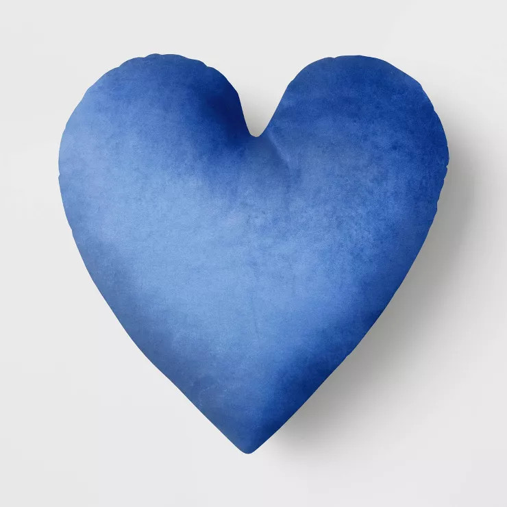 Reversible Velvet Heart Throw Pillow - Opalhouse™ | Target