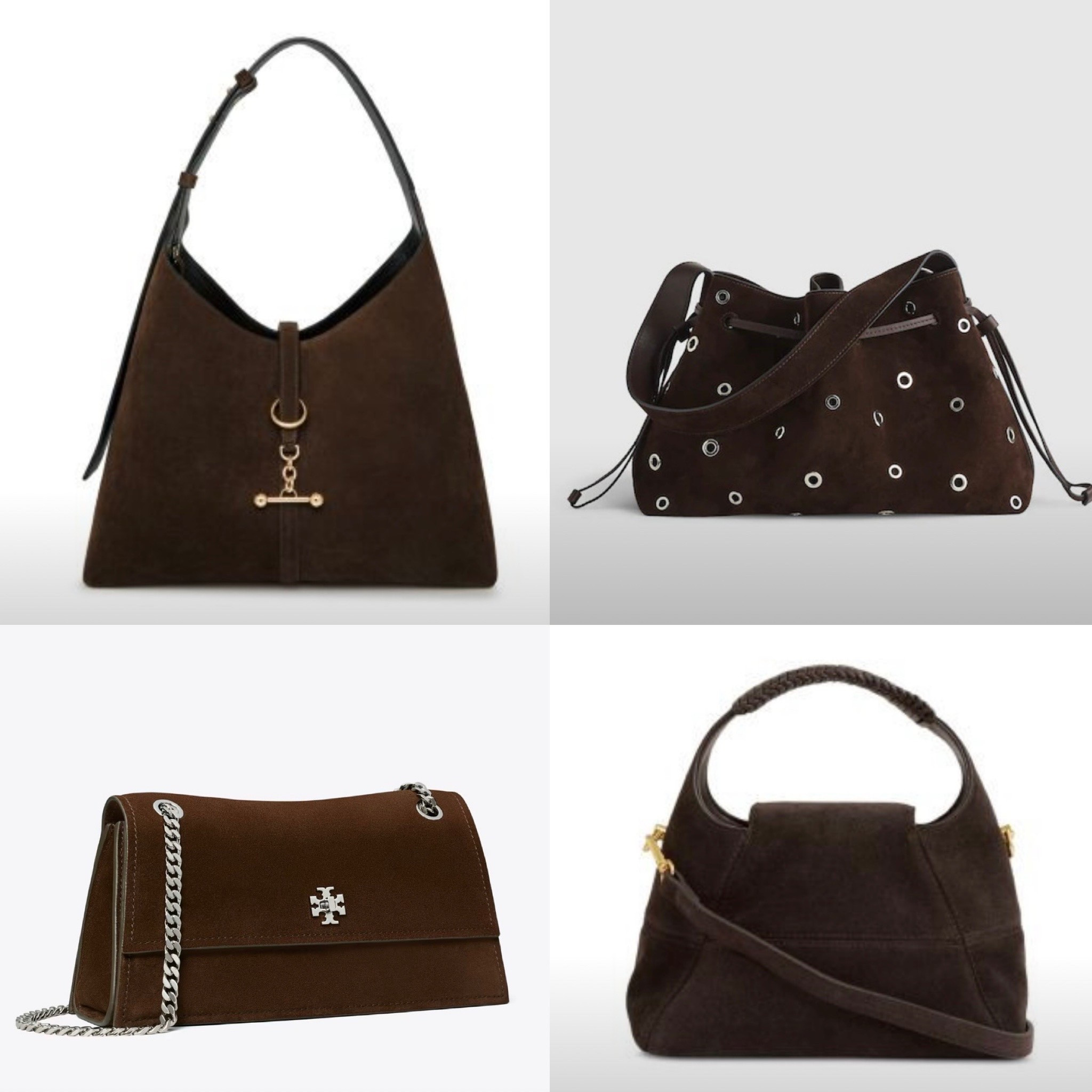 Gorgeous chocolate brown bags, suede bag, shoulder bag, winter outfit 

#LTKSeasonal #LTKGiftGuide #LTKMidsize