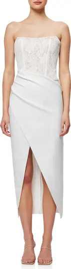 Elliatt Carsyn Strapless High/Low Body-Con Cocktail Dress | Nordstrom | Nordstrom