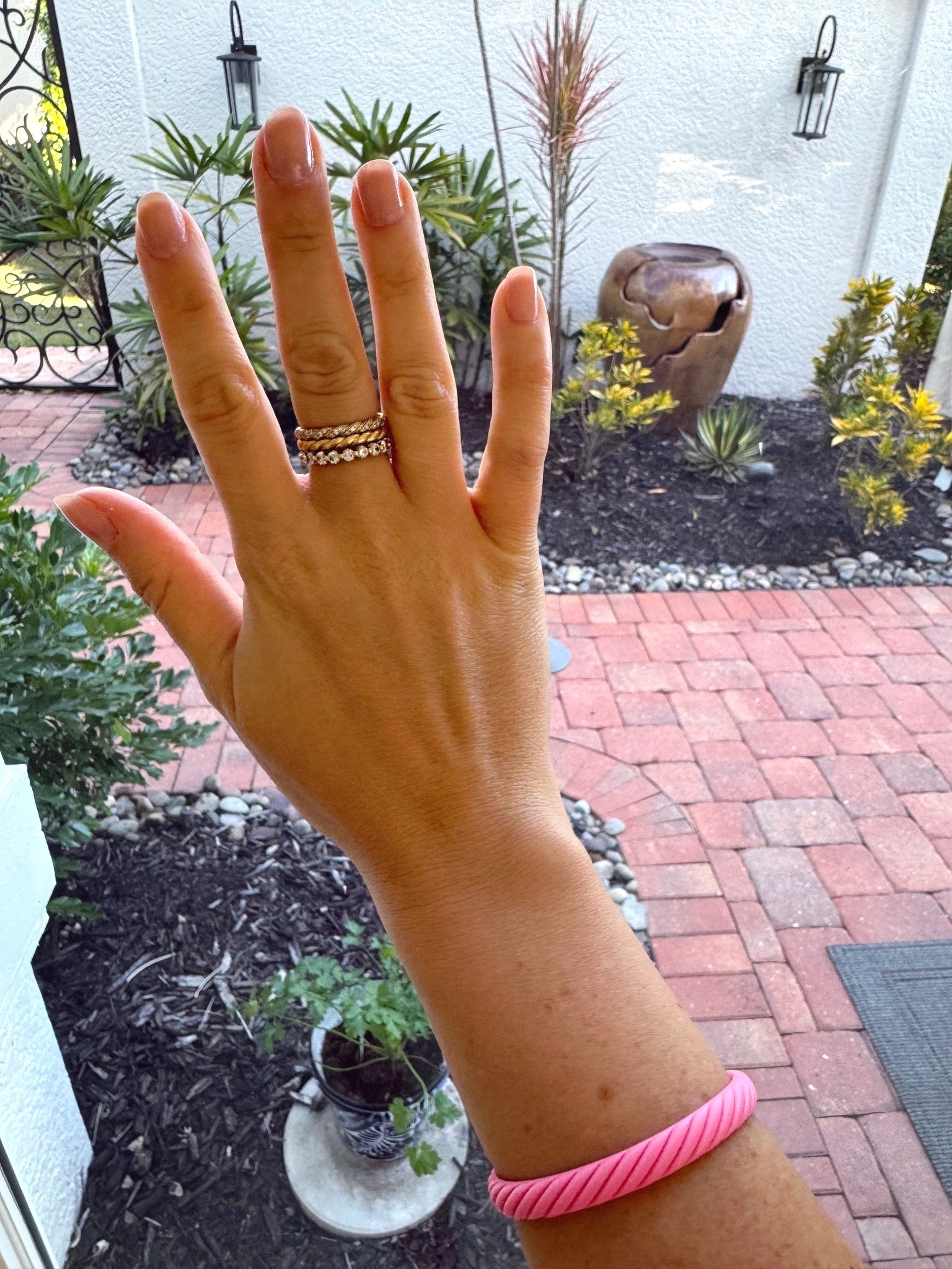 Love buying my rings so I can stack them or wear them side by side — depending on my mood, I like to switch it up!

Also, this rubber David Yurman bracelet is back in stock and only $20 😳 It’s perfect for beach vacations, everyday mom life, and would make such a sweet Valentine’s Day gift. I loved it so much I just ordered another one!

#LTKValentine #LTKActive #LTKmomlife