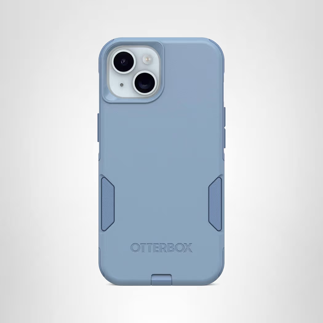 OtterBox iPhone 16e, 15, 14, & 13 Commuter Series Case - Crisp Denim (Blue), Slim & Tough, Pocket... | Amazon (US)