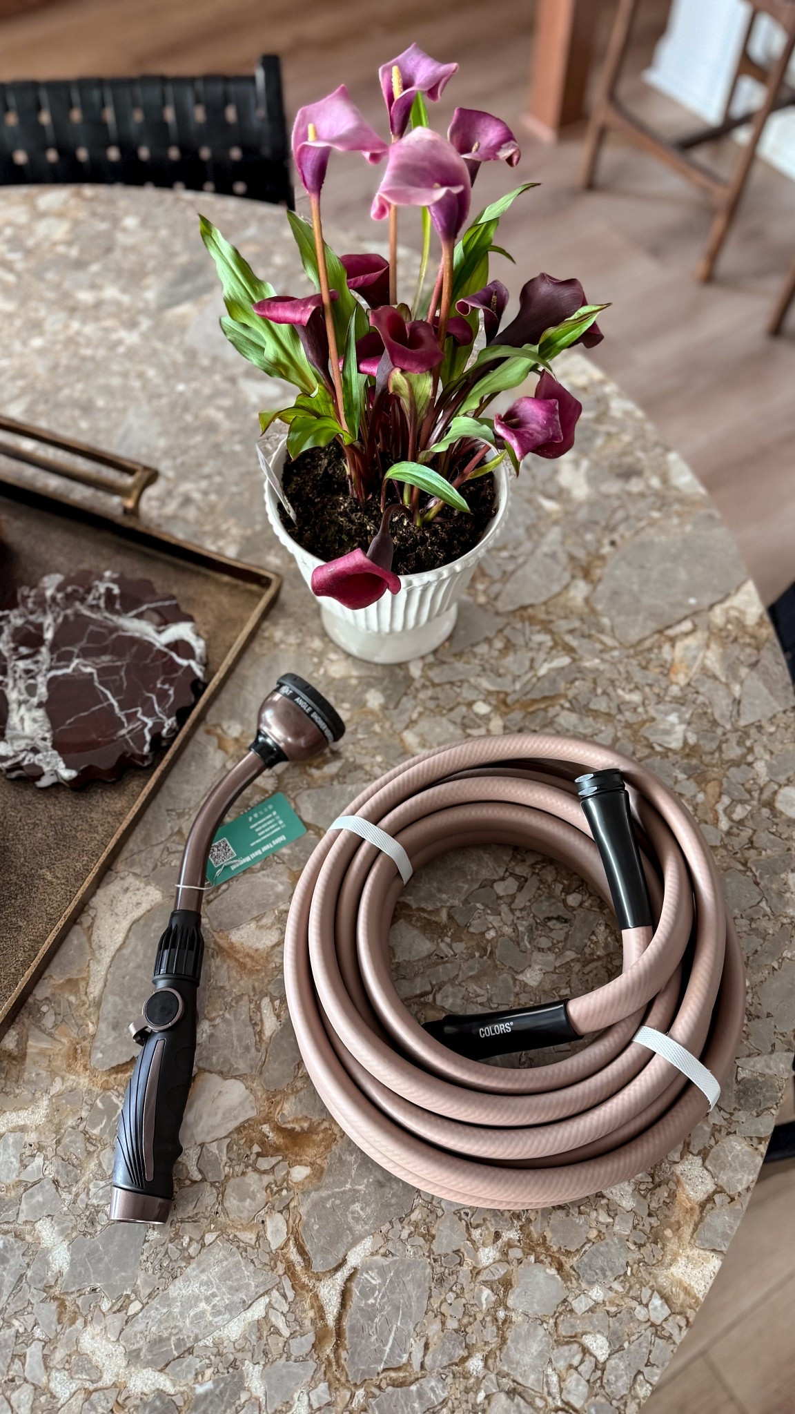 finally replaced the ugly neon hose aj bought. and i’m so happy! aesthetic garden hose 

#LTKMothersDay #LTKHome #LTKdayinmylife