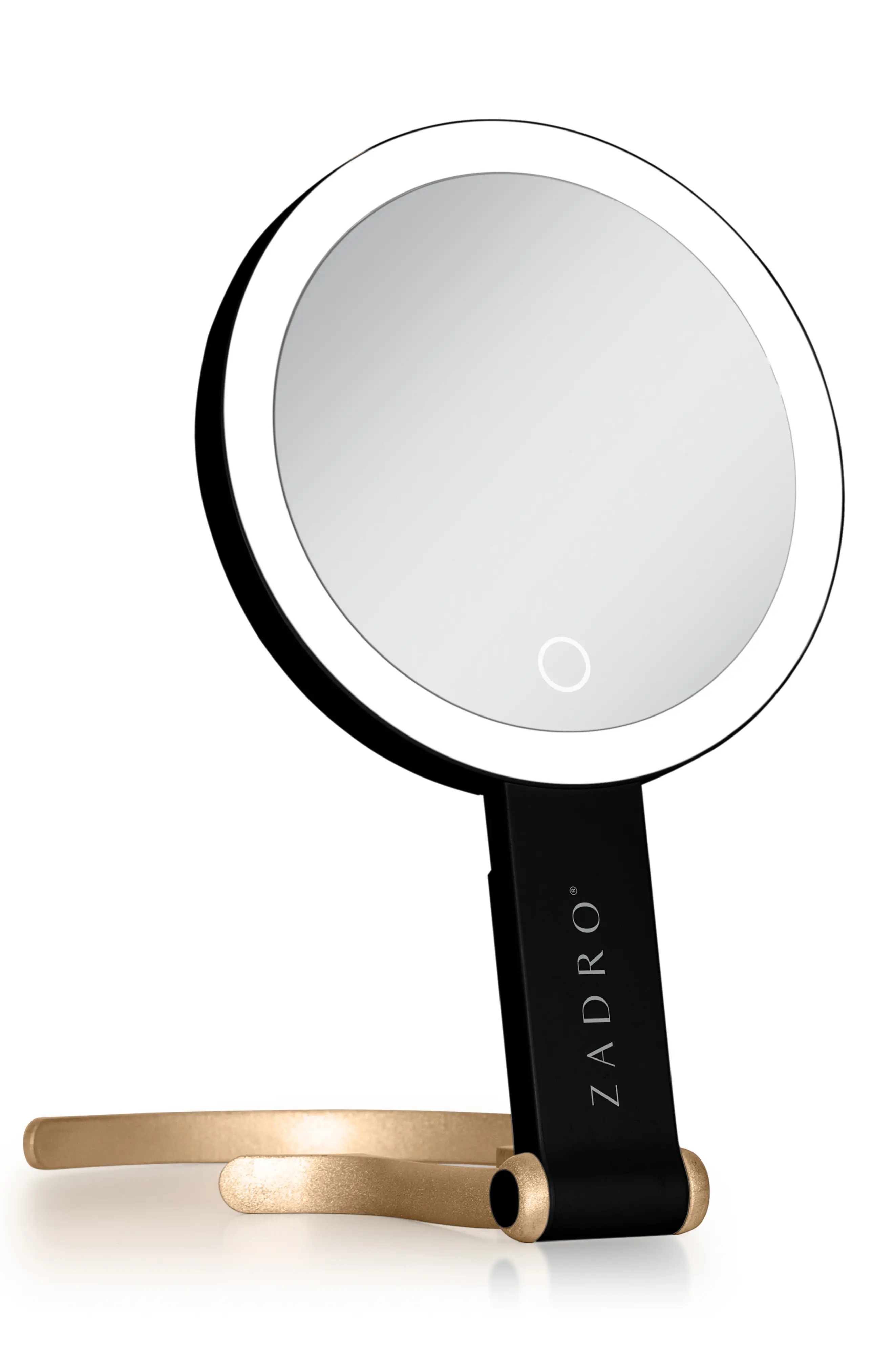 Multi-Position Lighted Travel Hand Mirror with 10X/1X Magnification | Nordstrom | Nordstrom