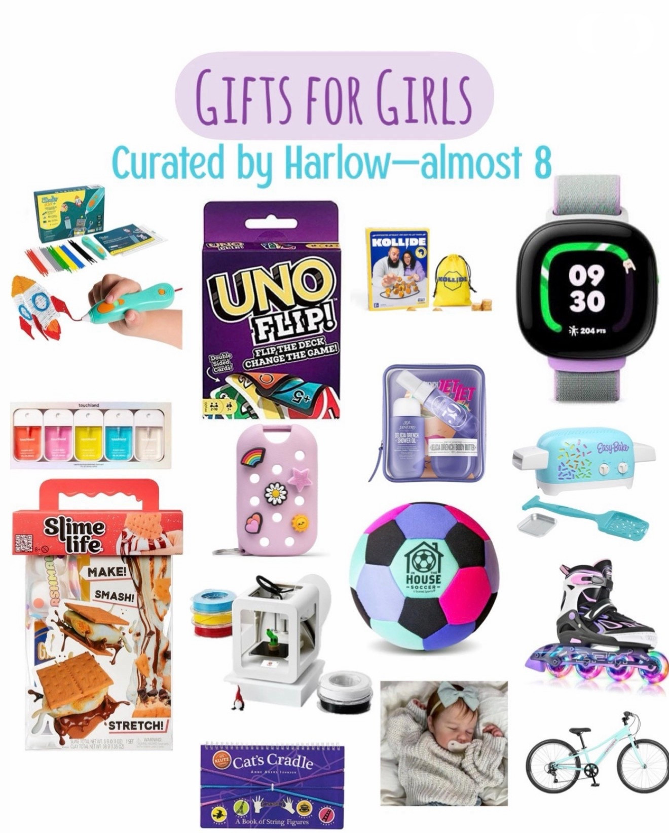 Harlow never stops going! She’s about to turn 8. These are her gift ideas for girls her age 

#LTKHoliday #LTKGiftGuide