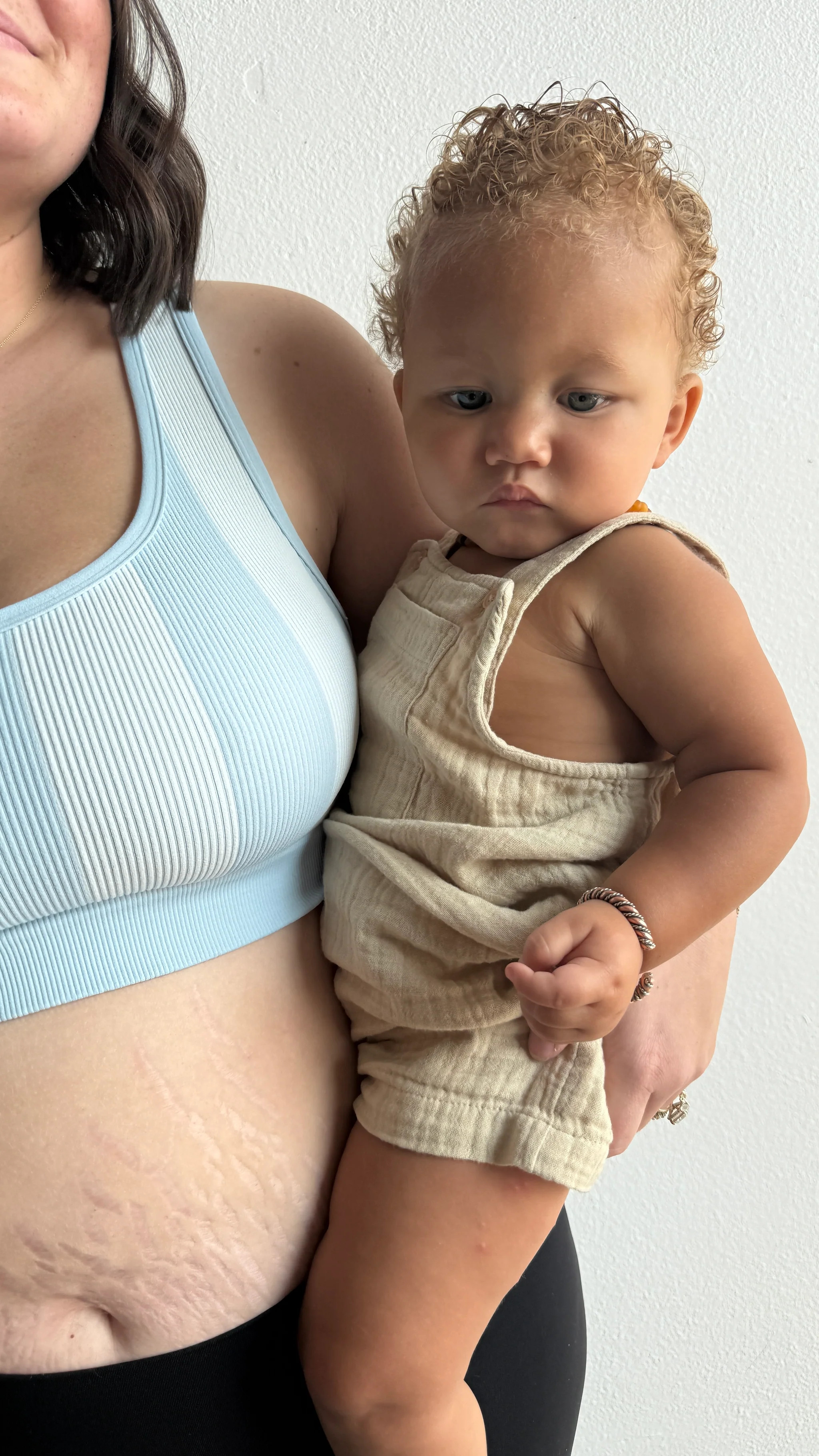 Racerback Maternity + Nursing Sports Bra - Surfside Stripe *FINAL SALE* | LoveSteady
