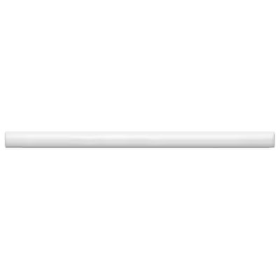 Bedrosians Cloe White Ceramic Border Tile (1/2-in x 8-in) | Lowe's