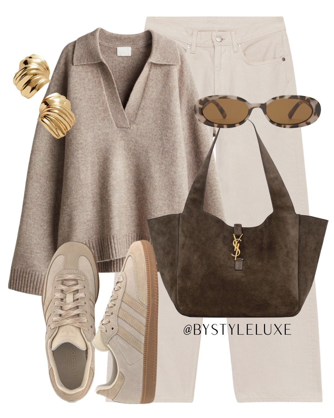 ADIDAS SAMBA - obsessed with these suede neutral Sambas, managed to get a pair but they’re selling out fast! Styled here with a jumper and jeans for an everyday look

#jeans #adidassamba #autumnoutfif

#LTKautumn #LTKshoes #LTKjeans