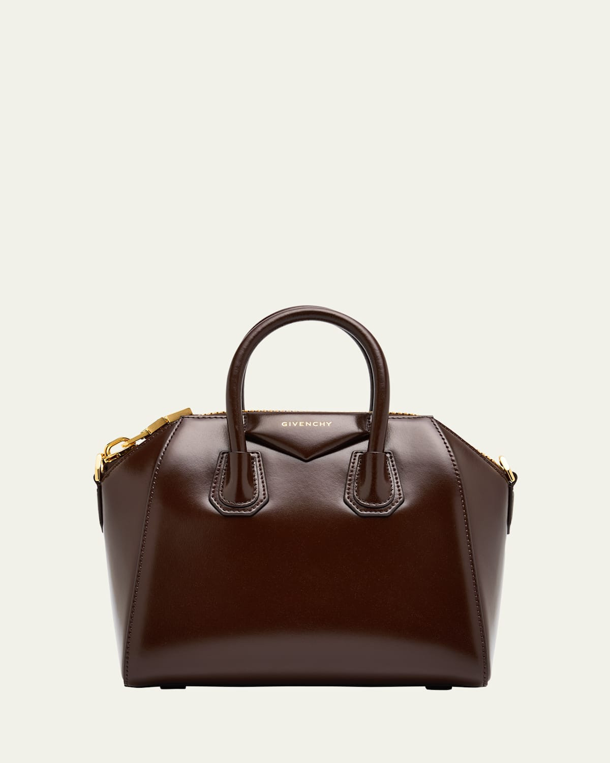 Antigona Mini Top Handle Bag in Box Leather | Bergdorf Goodman