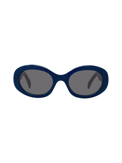 52MM Round Sunglasses | Saks Fifth Avenue