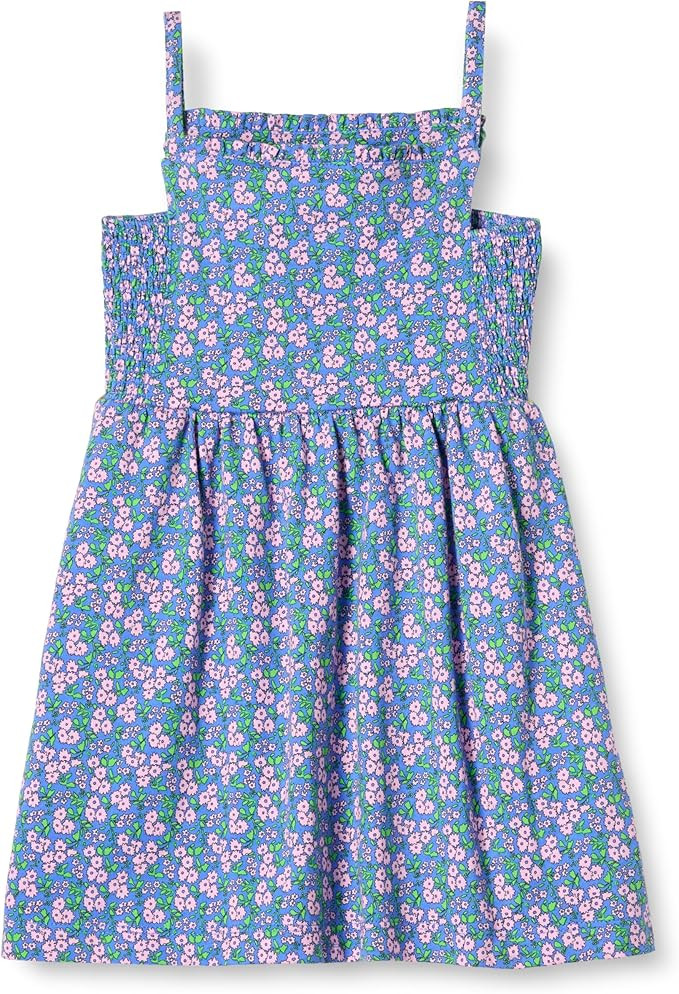 Amazon Essentials Girls and Toddlers' Cotton Strappy Midi Dress | Amazon (US)