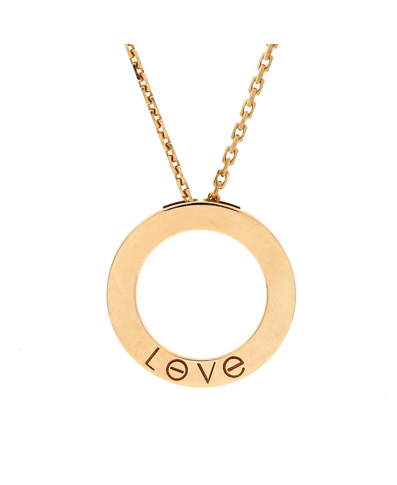 Pre-Owned Cartier Love Pendant Necklace 18K Gold, 16.5 | Bloomingdale's (US)