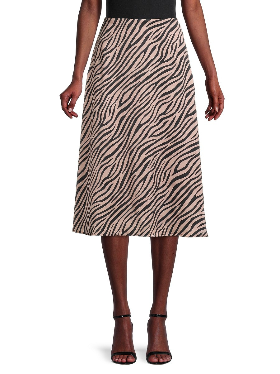 Wdny Women's Tiger-Print Midi Skirt - Tiger Print - Size L | Saks Fifth Avenue OFF 5TH