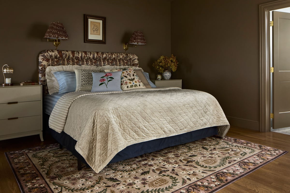 Canopy CNP-03 Aubergine Area Rug | Rugs Direct
