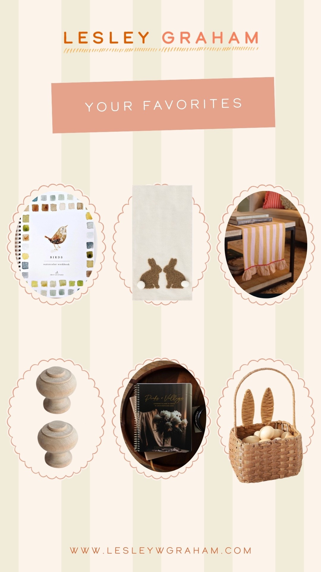 Favorites last week. Easter and spring decor. Loving the birds watercolor book! My favorite Bible devotional. Our kitchen wooden knobs. 

#LTKSeasonal #LTKmorningroutine #LTKHome