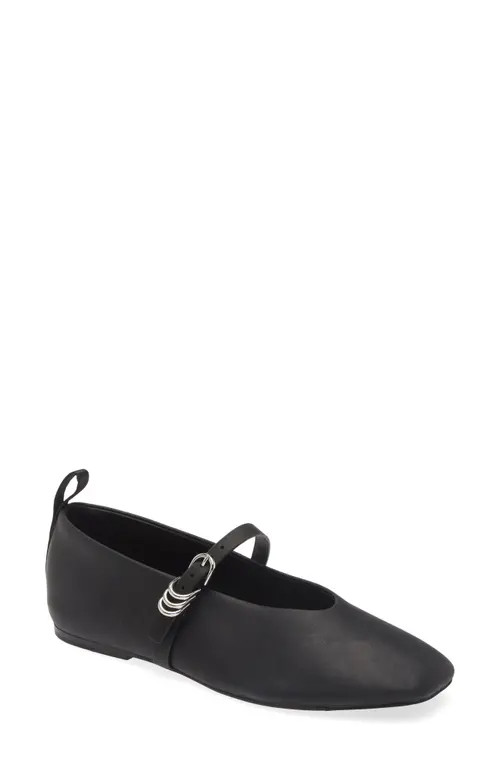 rag & bone Spire Mary Jane Flat in Black at Nordstrom, Size 37.5 | Nordstrom