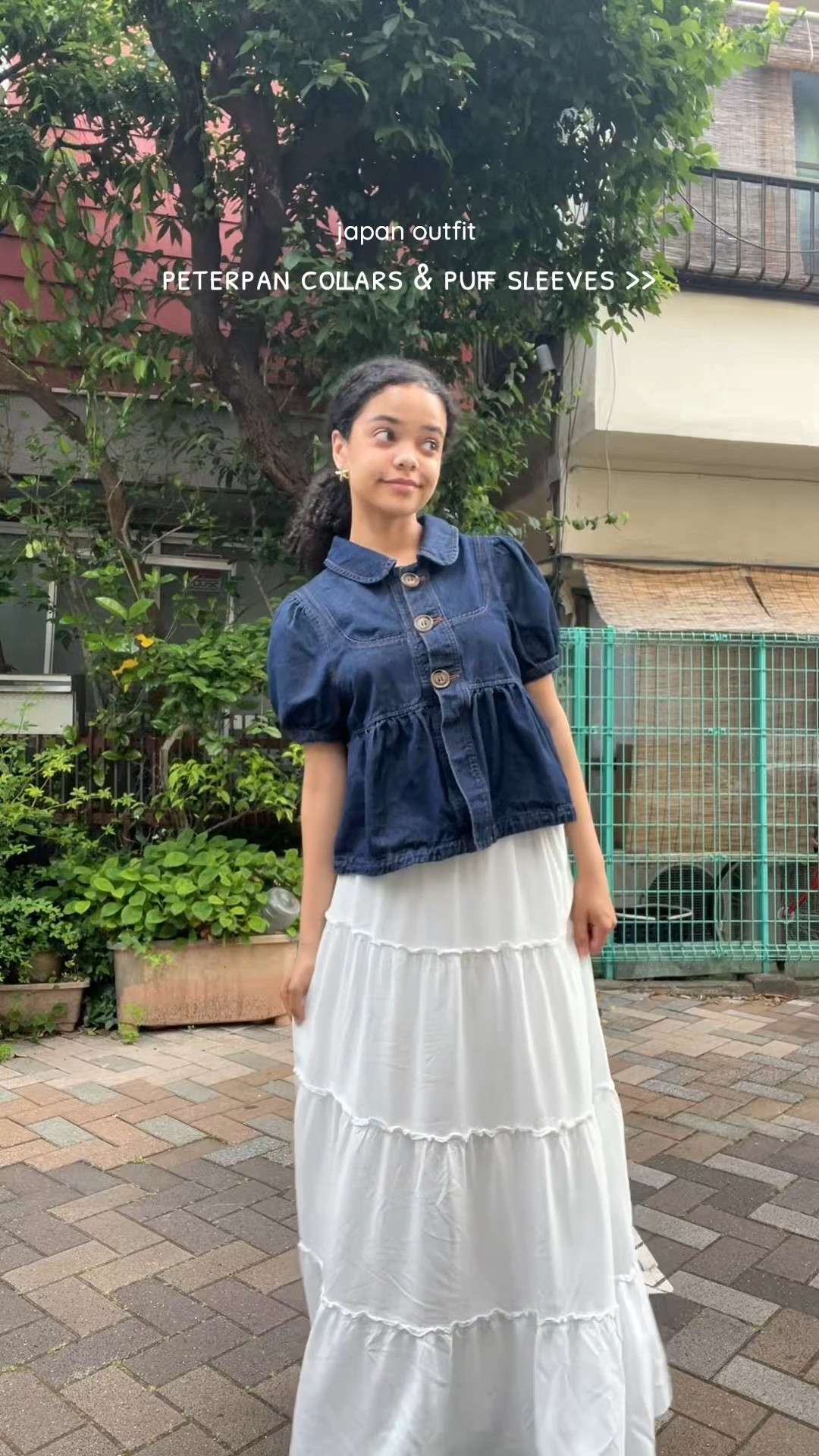 Japan outfit idea! Since the culture has more conservative fashion there, I paired this puff sleeve denim top and a long white skirt together for the cutest little outfit!

If you are on the hunt for japan summer outfits or japan spring outfits~ this was comfortable for me to wear in May! A thin long skirt outfit is always great for warm weather!

My specific skirt is from brandy but I found a similar one online for you guys! 

#LTKFindsUnder50 #LTKSummerEdit #LTKTravel