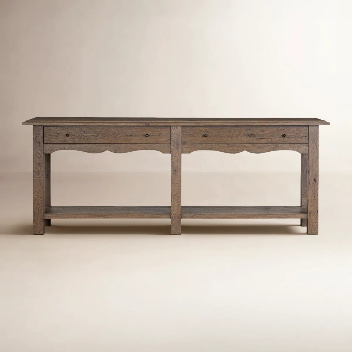 Bayla Console Table-Weathered Oak | Birch Lane