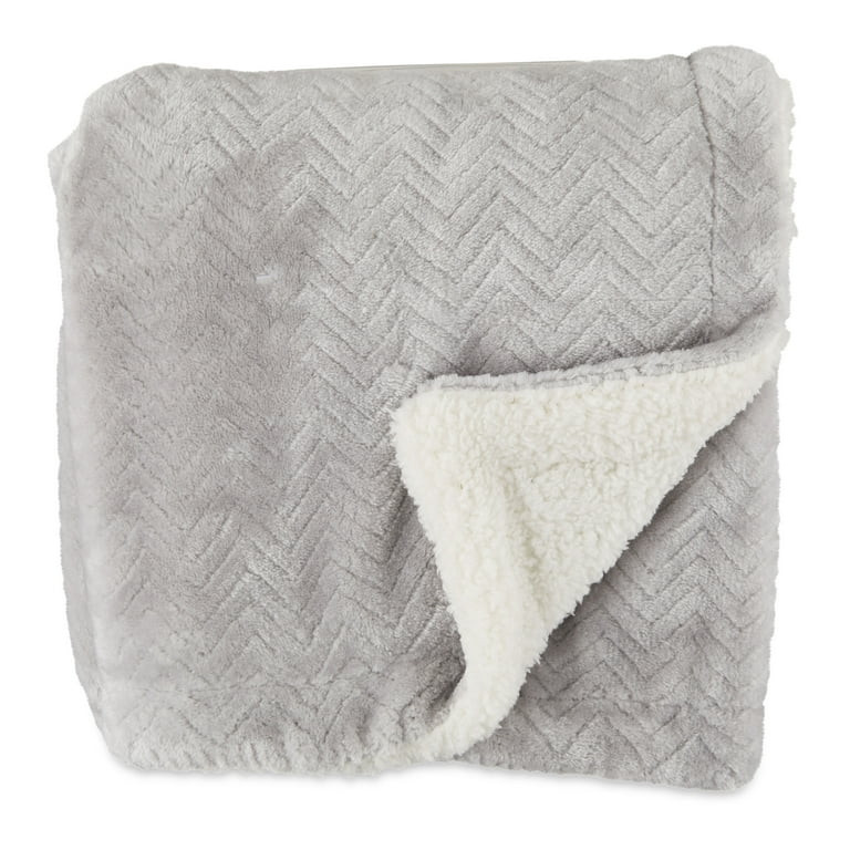 Parent's Royal Plush Blanket for Baby Boys and Girls, Gray, 30" x 40" | Walmart (US)