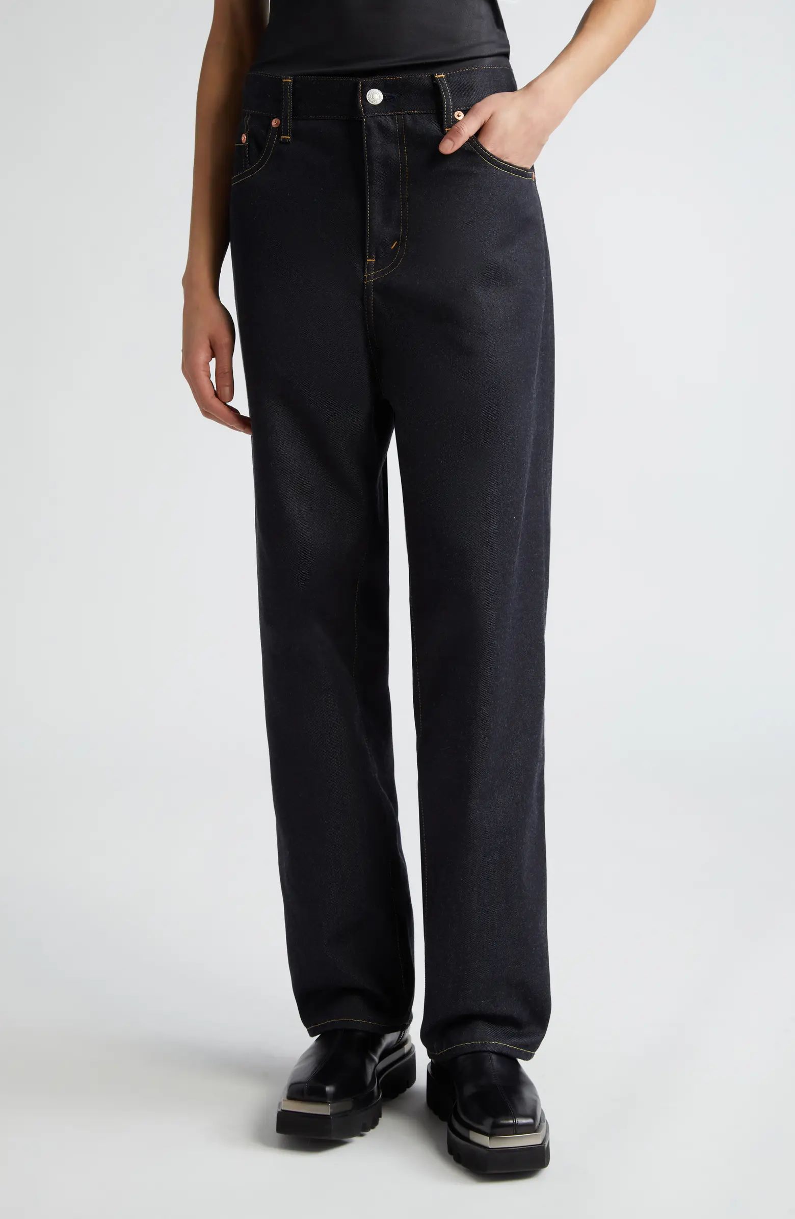 x Levi's® Straight Leg Jeans | Nordstrom