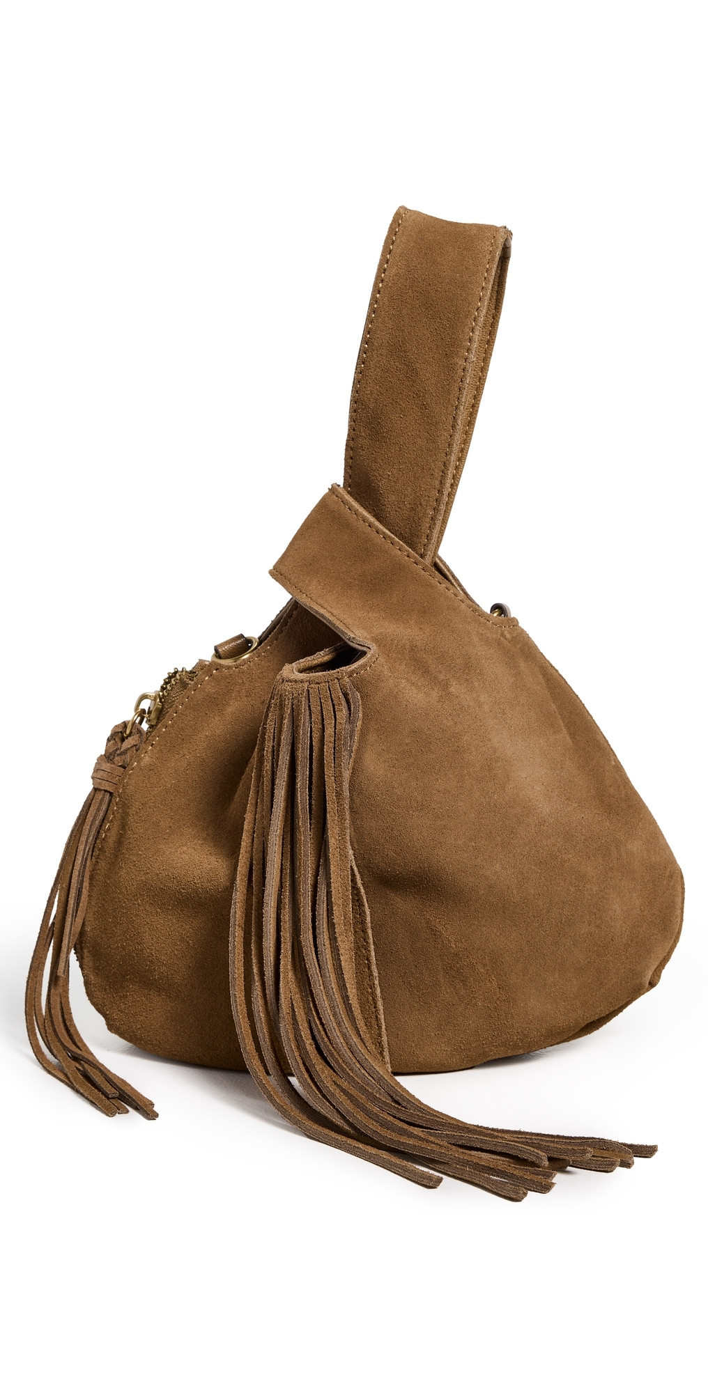 Dolce Vita Zury Handbag Camel Suede One Size | Shopbop
