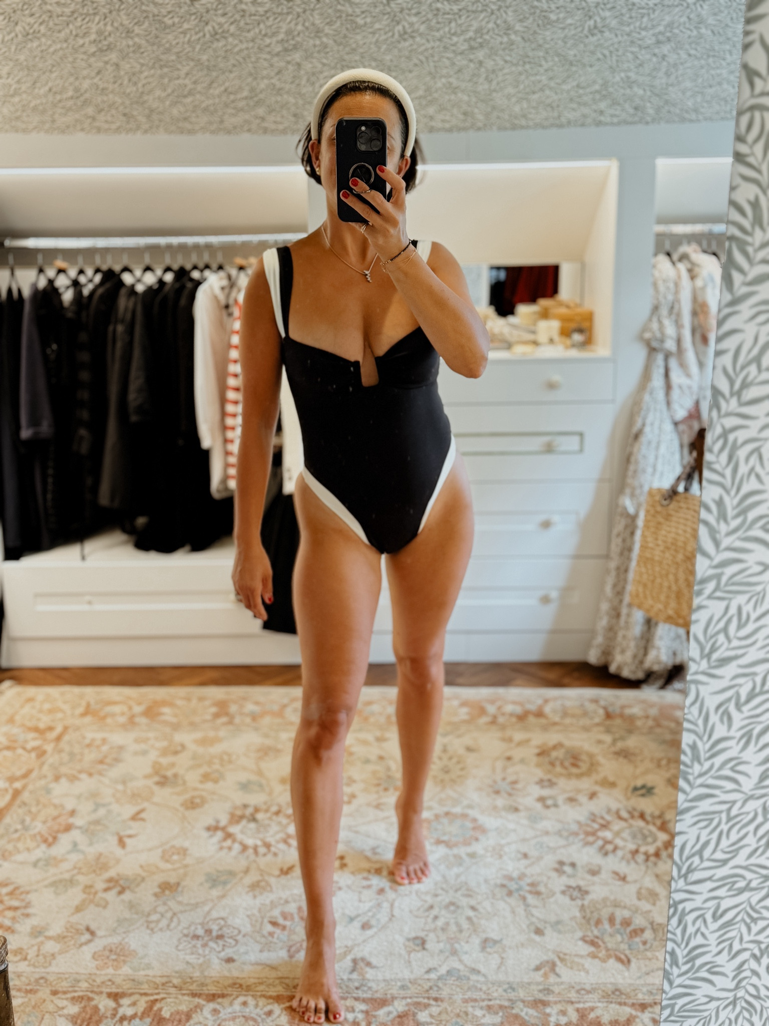 THE most flattering one piece swimsuit I’ve ever had 