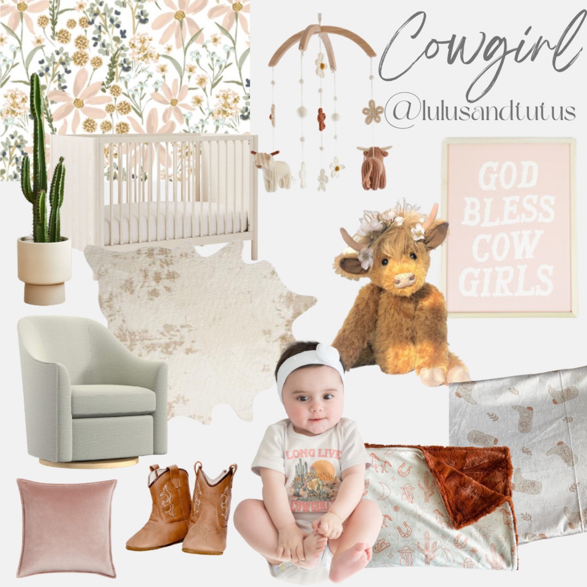 Eeekkk how sweet is this new nursery design? God bless cowgirls 

#nursery #girlsroom #babyroom 


#LTKkids #LTKbump #LTKfamily